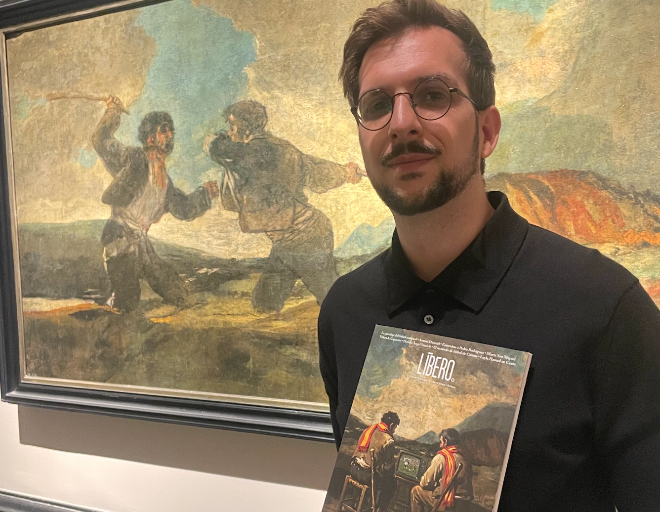 La portada de Líbero, protagonista por un día en el Museo del Prado